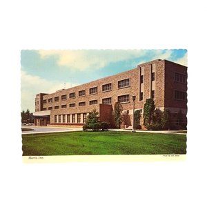 Morris Inn University of Notre Dame South Bend Indiana Vintage Postcard Campus